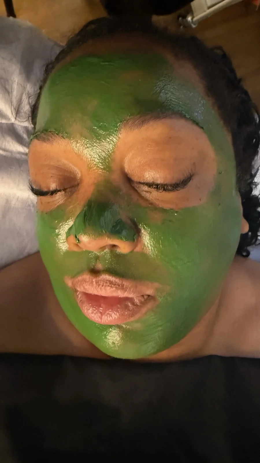 Facial treatment at BLK BMR Skin Bar in Albuquerque