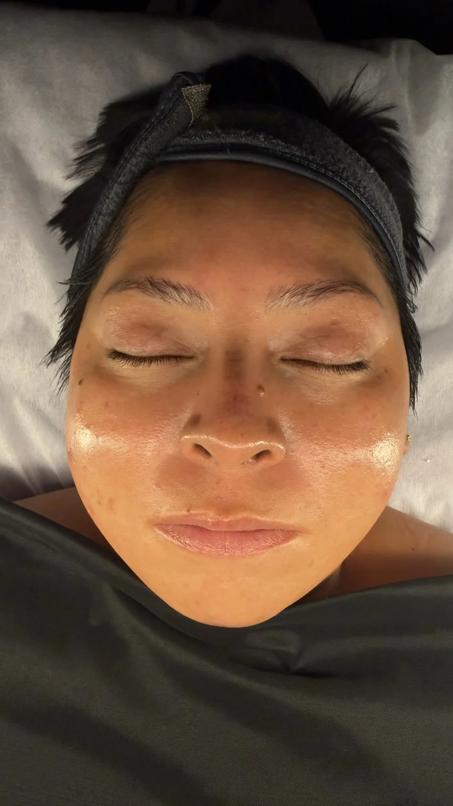 Facial treatment at BLK BMR Skin Bar in Albuquerque