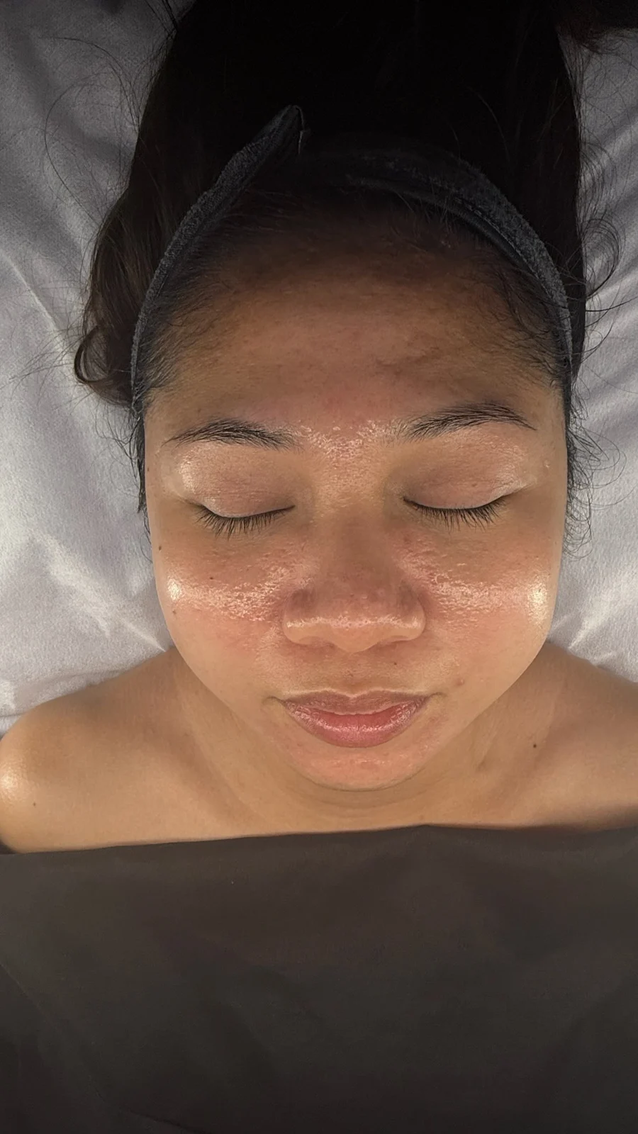 Facial treatment at BLK BMR Skin Bar in Albuquerque