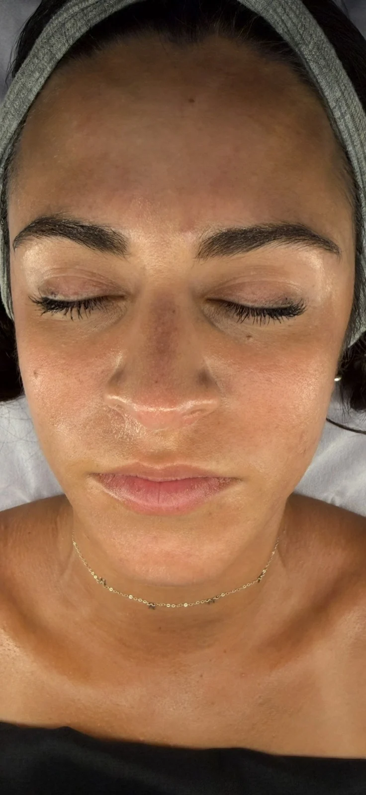 Facial treatment at BLK BMR Skin Bar in Albuquerque