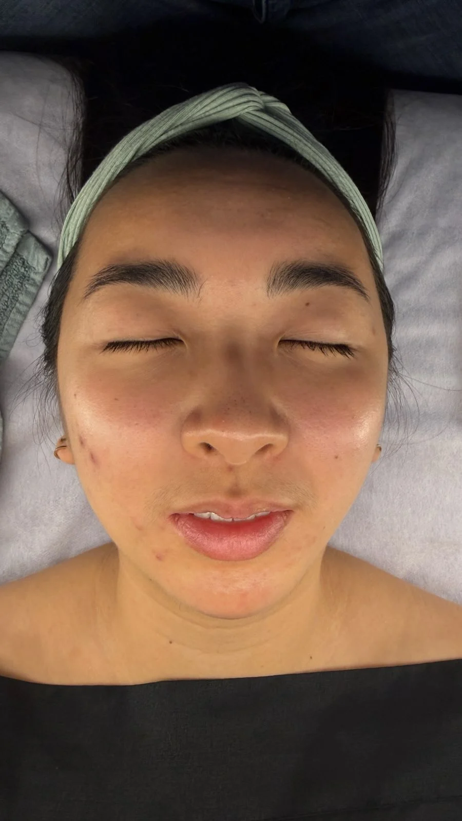 Facial treatment at BLK BMR Skin Bar in Albuquerque