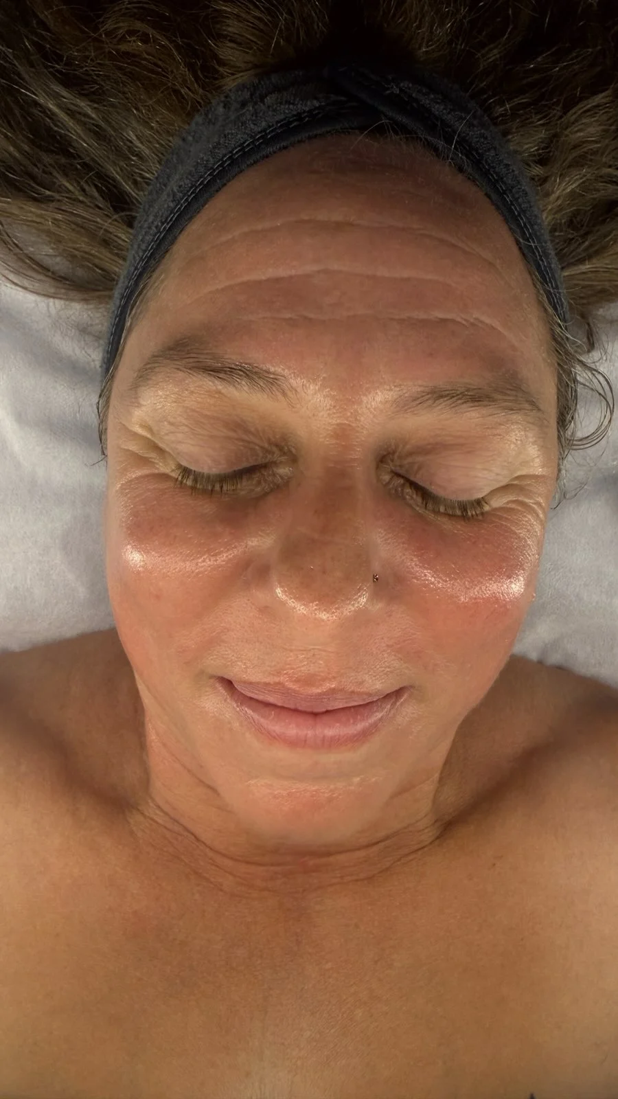 Facial treatment at BLK BMR Skin Bar in Albuquerque