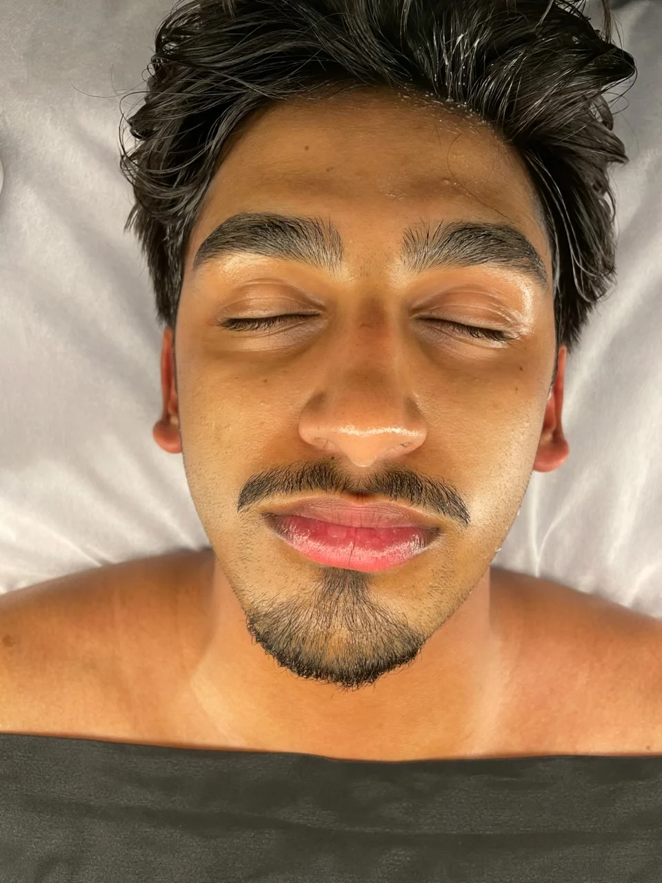 Facial treatment at BLK BMR Skin Bar in Albuquerque