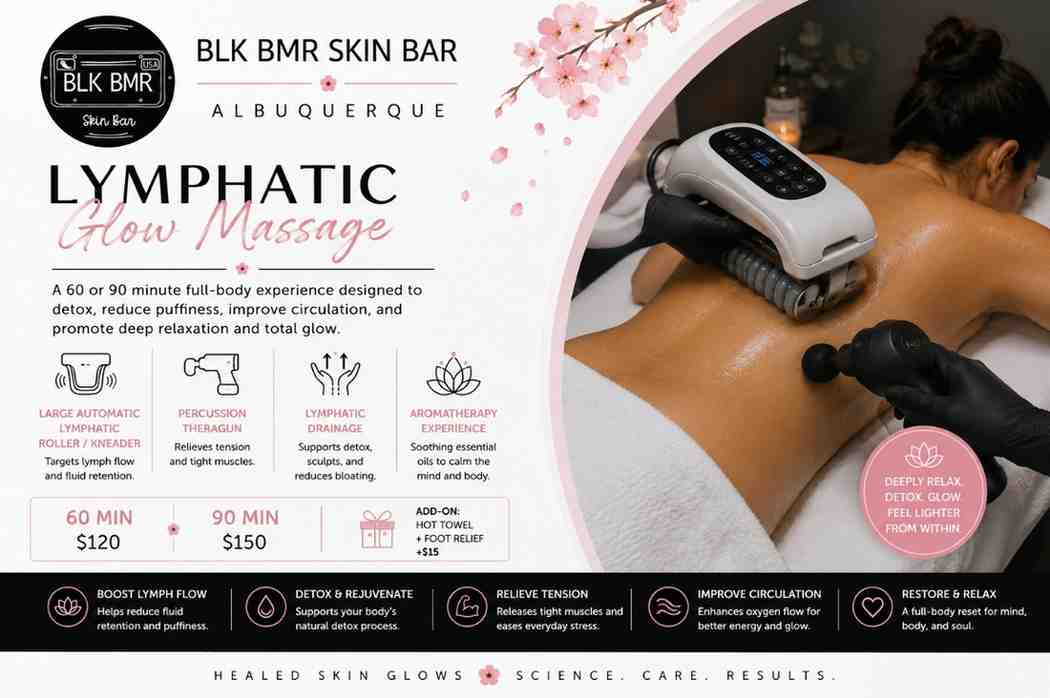Lymphatic glow massage