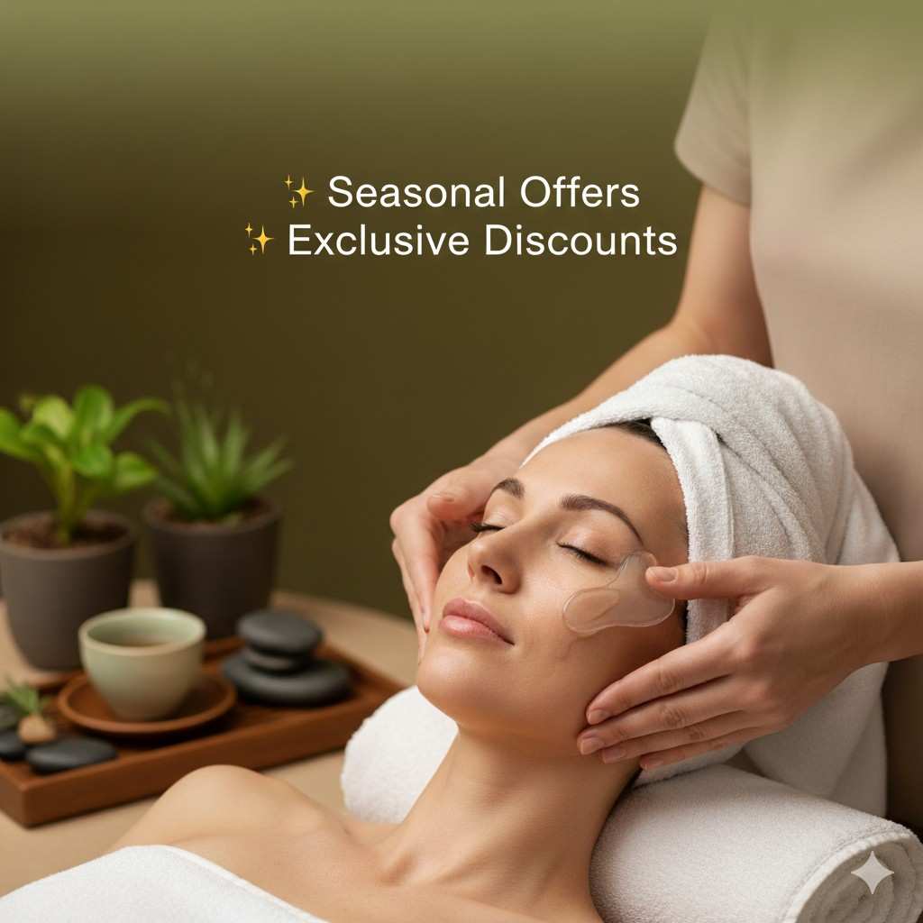 Special offers and discounts on skincare services