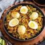Cafe Egg Biryani - Indian Egg Biryani Memphis Cafe India