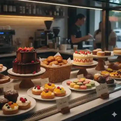 Cakes & Pastries at Cafe India Memphis