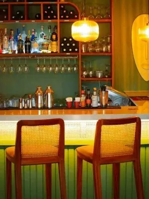 Enjoy the Clean Bar and casual setting at Cafe India Memphis Clean Bar at Cafe India Memphis