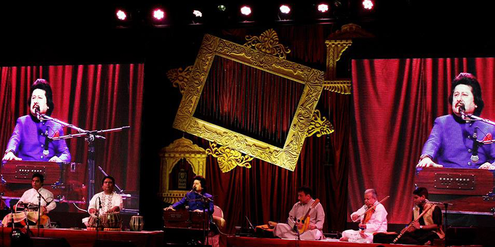 Musical Concert Stage Decoration
