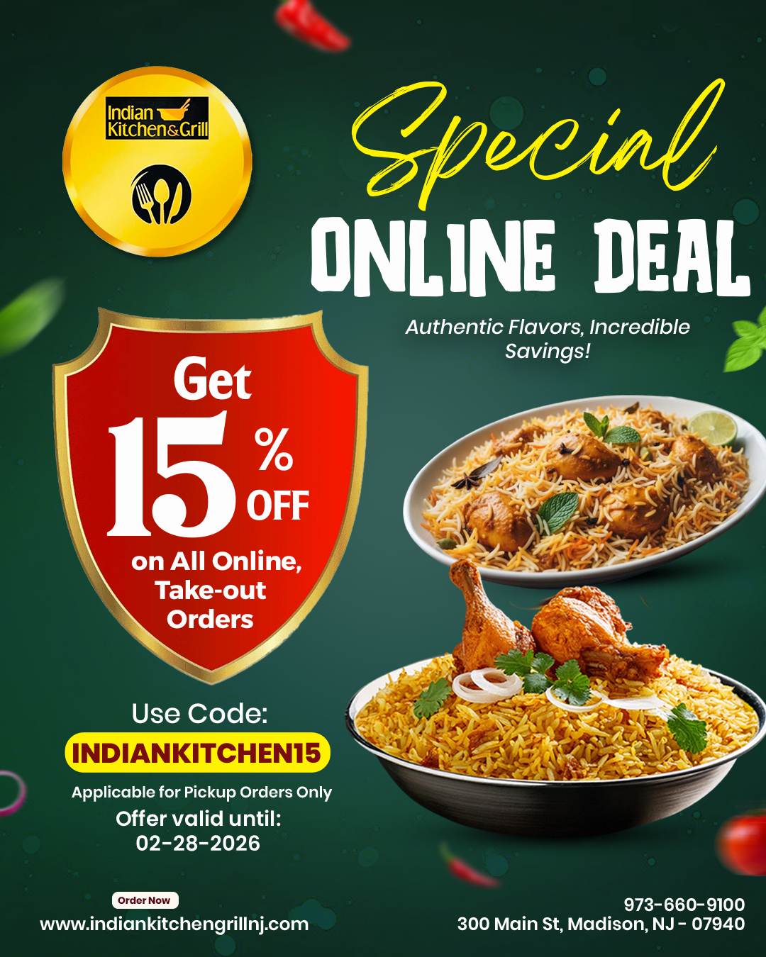 Special Online Deal
