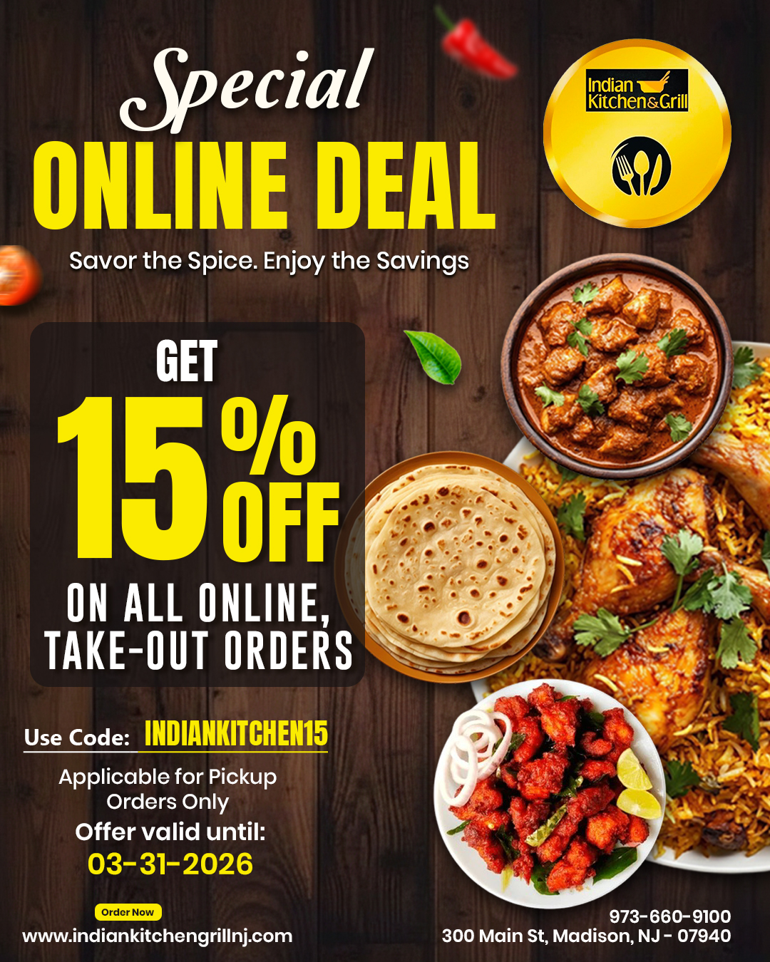Special Online Deal