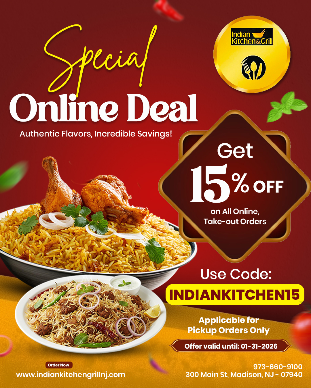 Special Online Deal