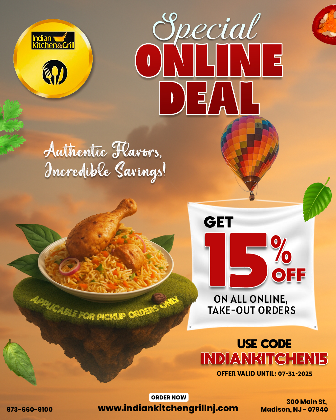 Special Online Deal