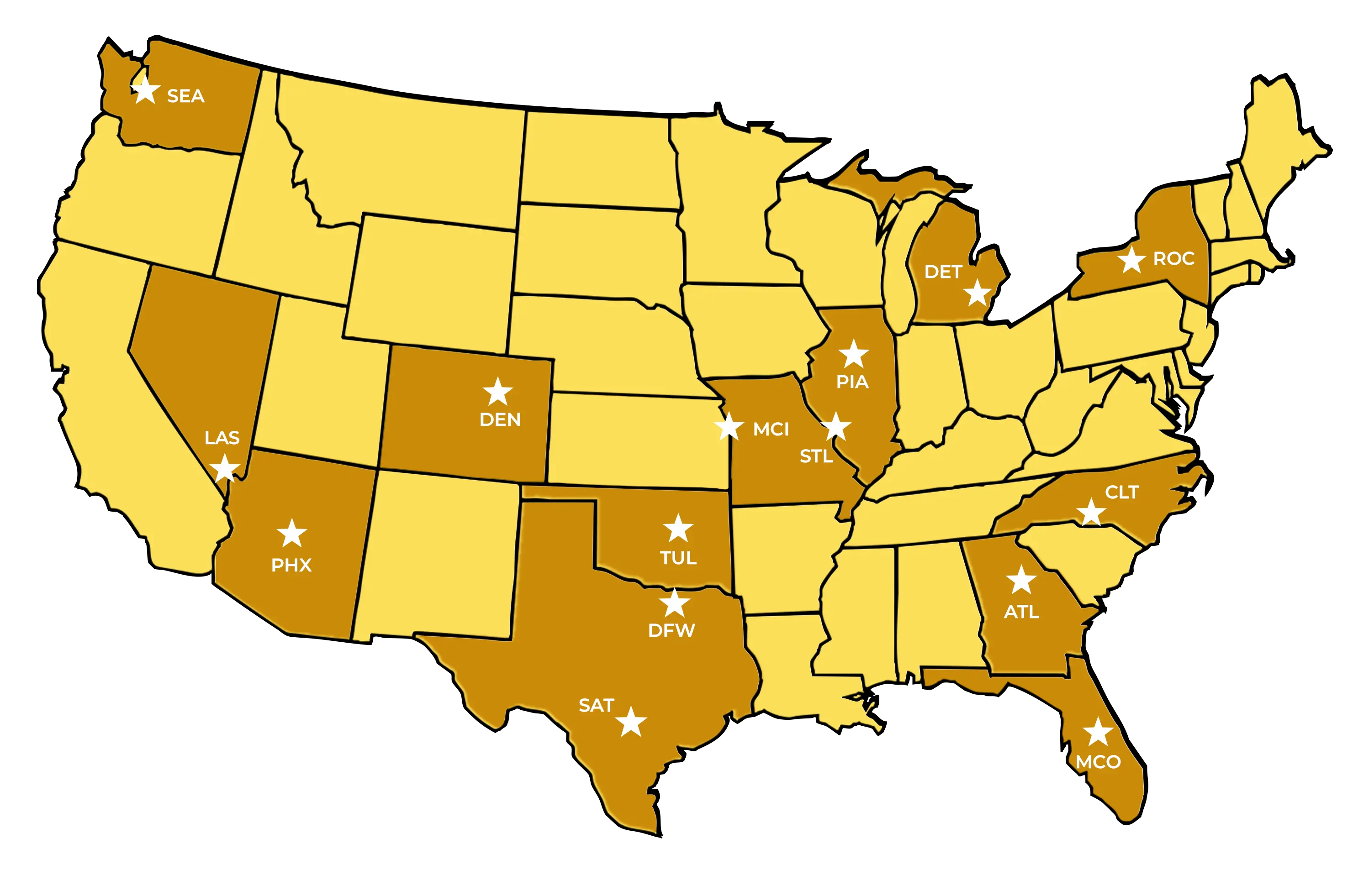 Pringle Robotics Service Locations