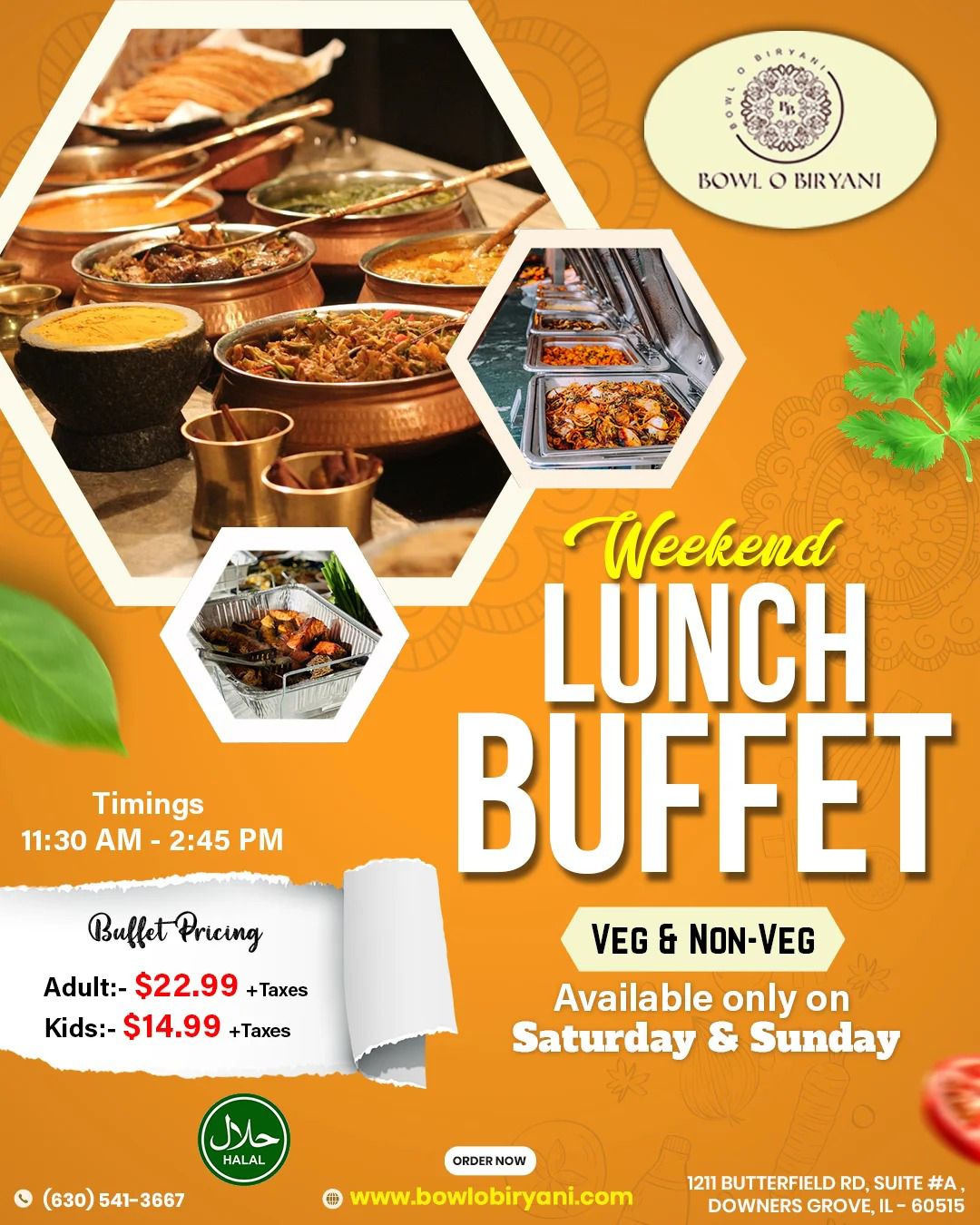 Weekend Lunch Buffet