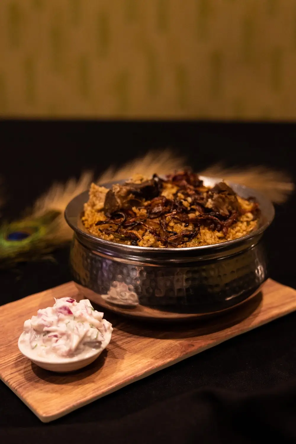Boneless chicken biryani delivery box