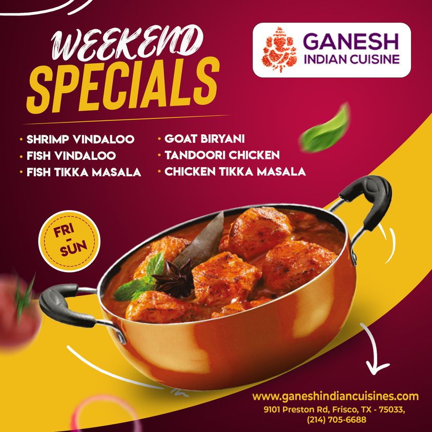 Weekend Specials