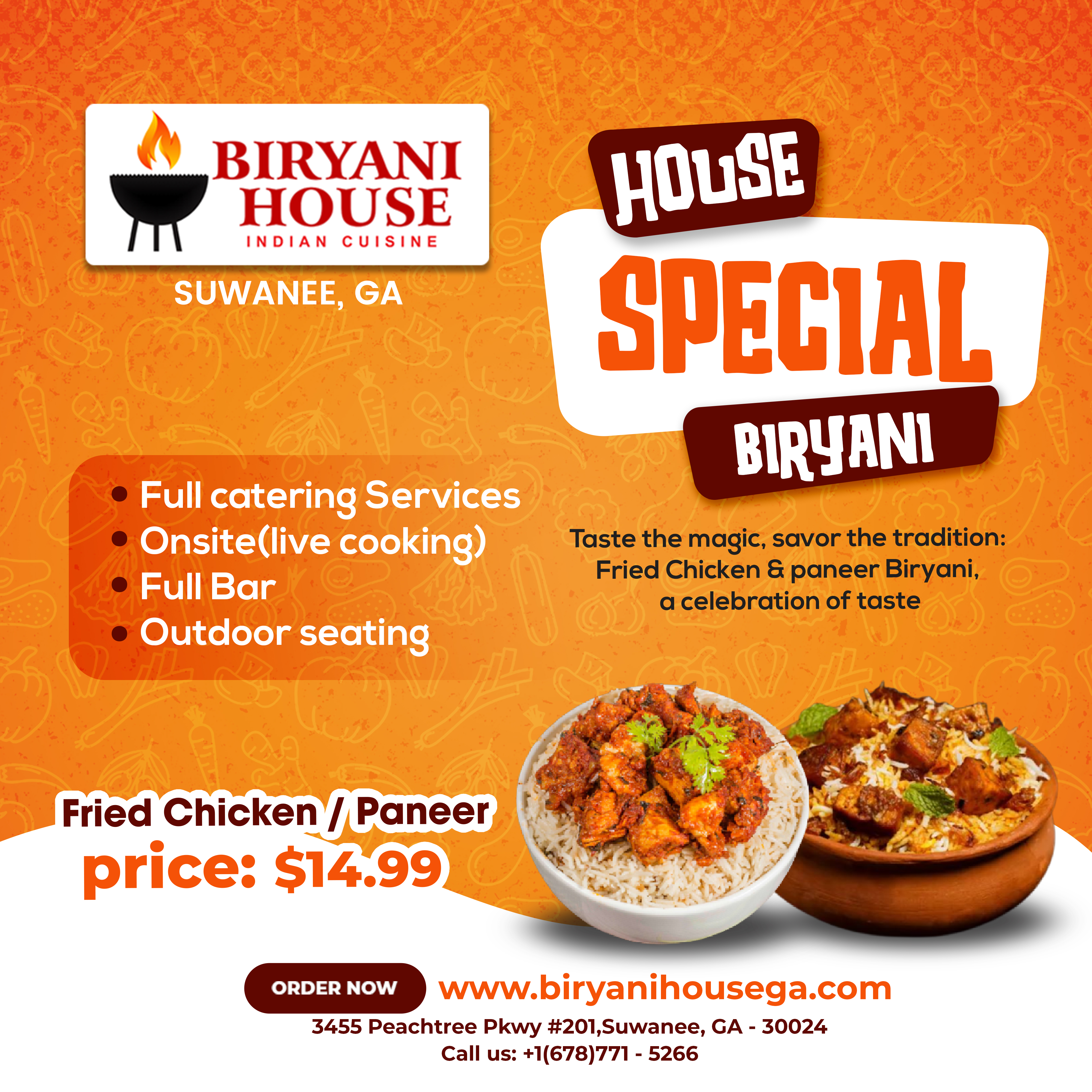 House Special Biryanis